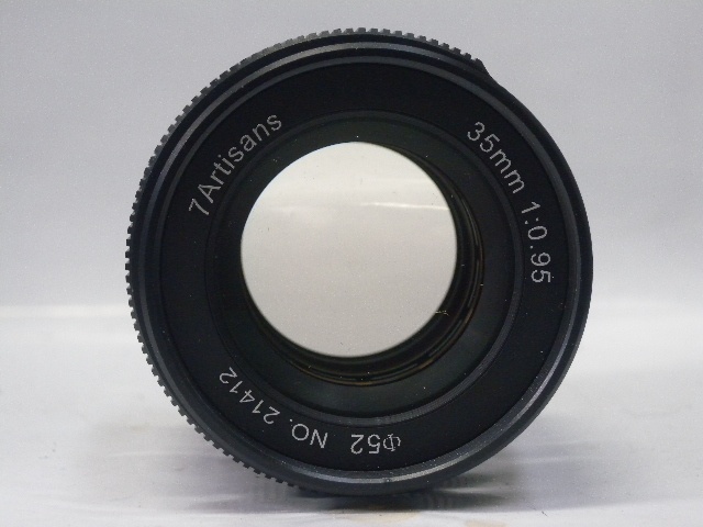 七工匠35mmF0.95(フジX)