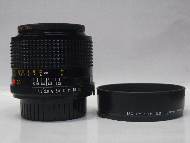 ミノルタnMD35mmF1.8