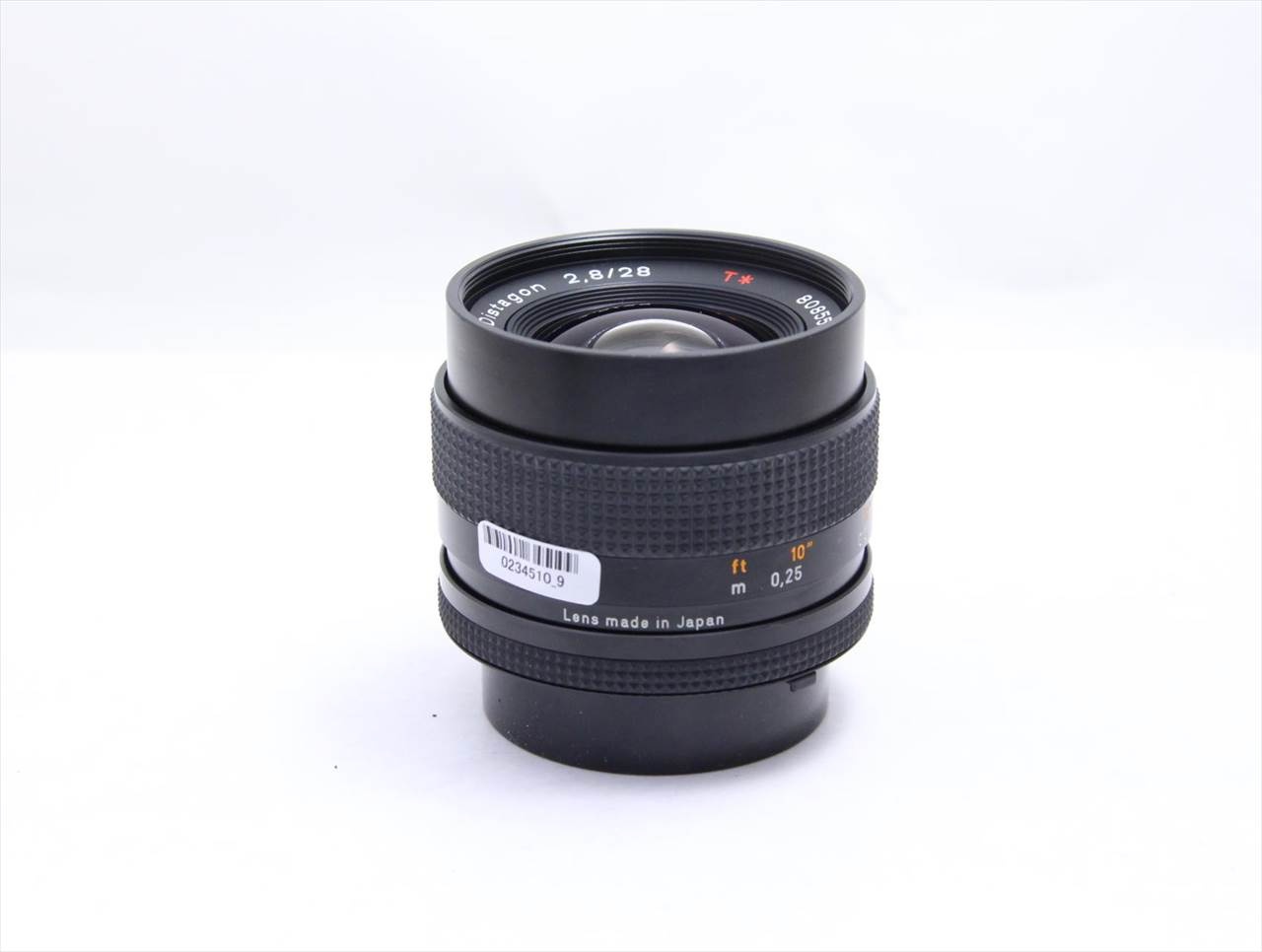 【中古】 京セラ(kyocera) Carl Zeiss Distagon T* 28mm F2.8 (MM)
