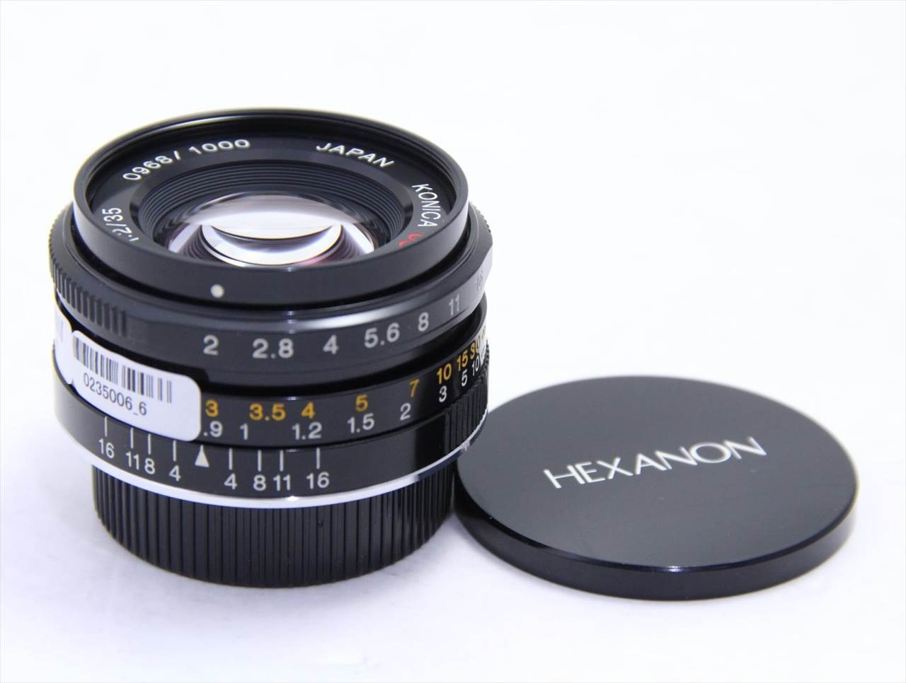 【中古】 コニカ(konica) UC-HEXANON 35mm F2 [L] [黒鏡筒]