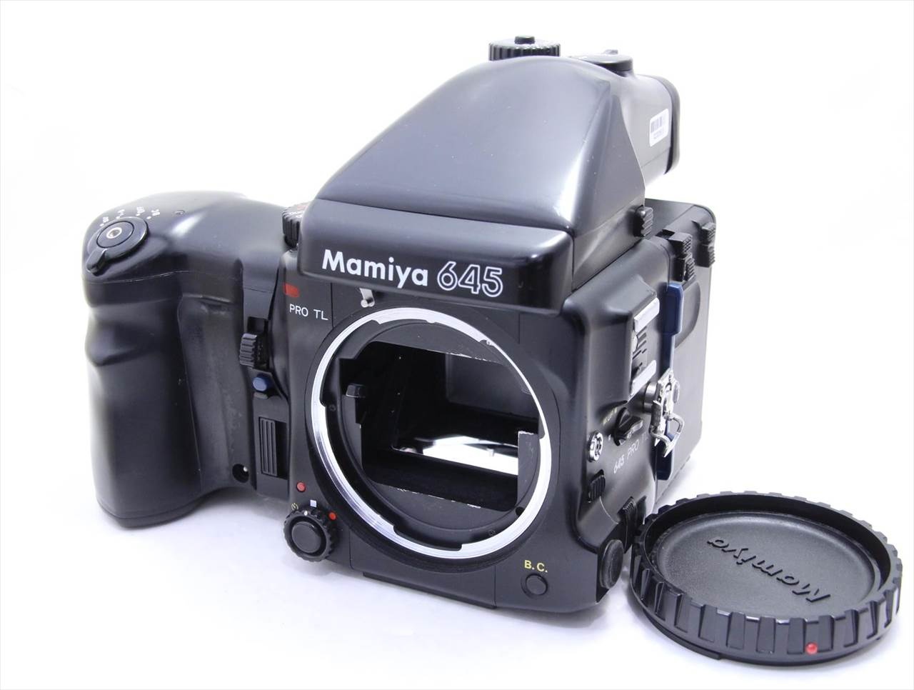 【中古】 マミヤ(mamiya) 645 PRO TL + AEファインダー + 120ホルダー