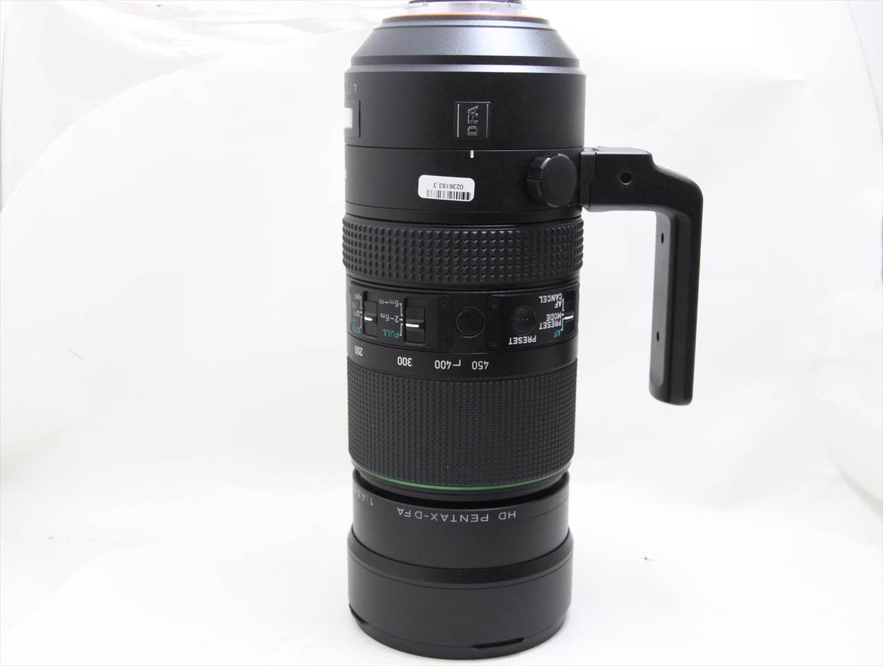 【中古】 ペンタックス(pentax) HD PENTAX-D FA 150-450mmF4.5-5.6ED DC AW