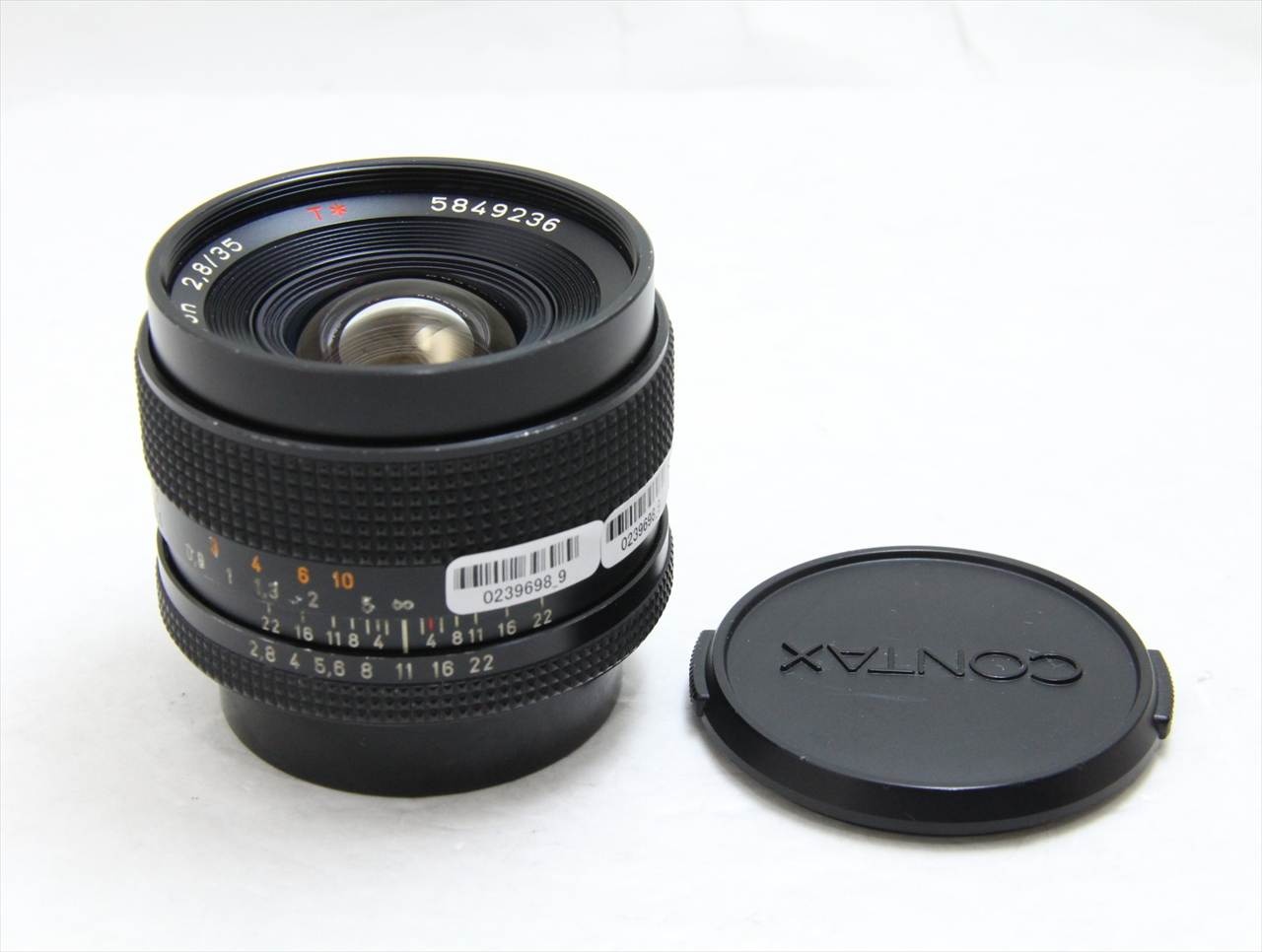 【中古】 京セラ(kyocera) Carl Zeiss Distagon T* 35mm F2.8 (AE)