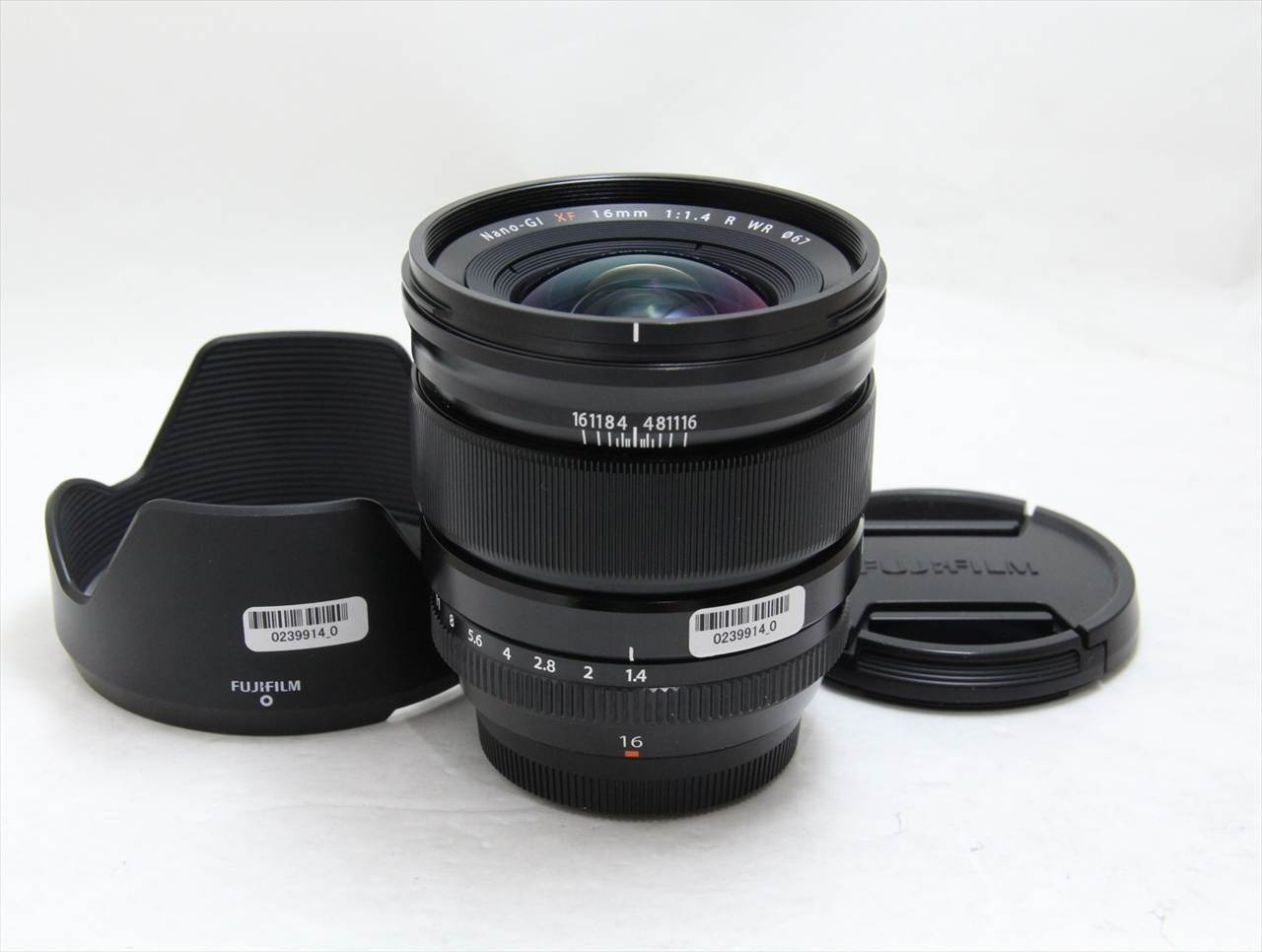 【中古】 富士フイルム(fujifilm) FUJINON XF16mmF1.4 R WR