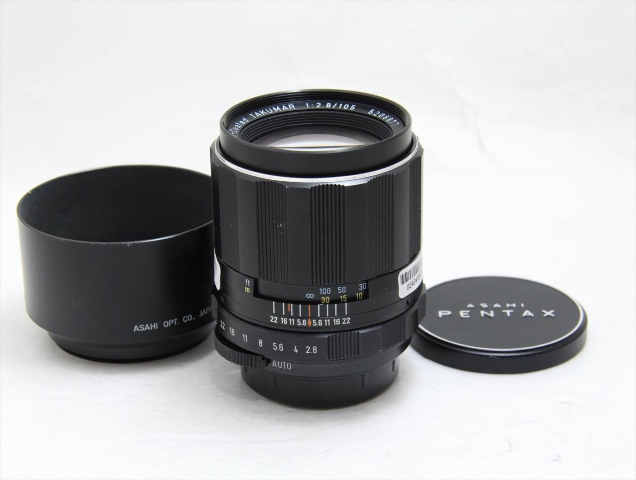 【中古】 ペンタックス(pentax) SMC Takumar 105mm F2.8