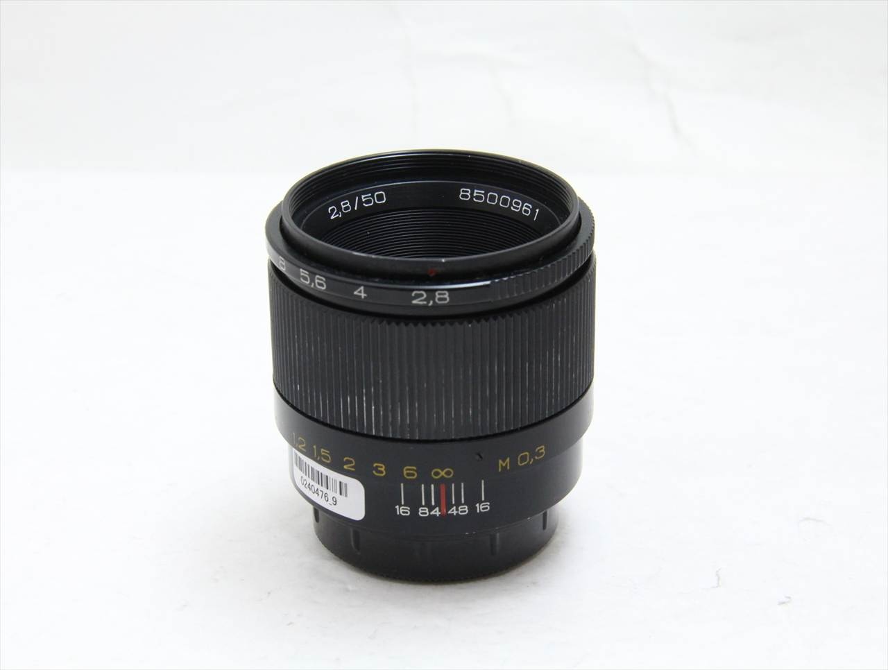 【中古】 ロシア製USSR(ussr) INDUSTAR 61 L/Z-MC 50mm F2.8(M42)