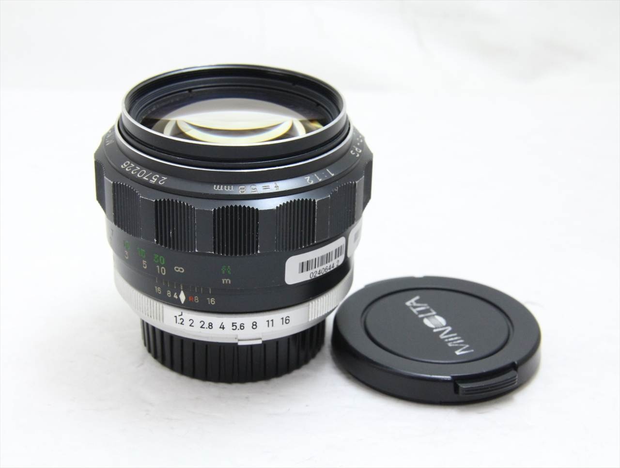 【中古】 ミノルタ(minolta) MC 58mm F1.2