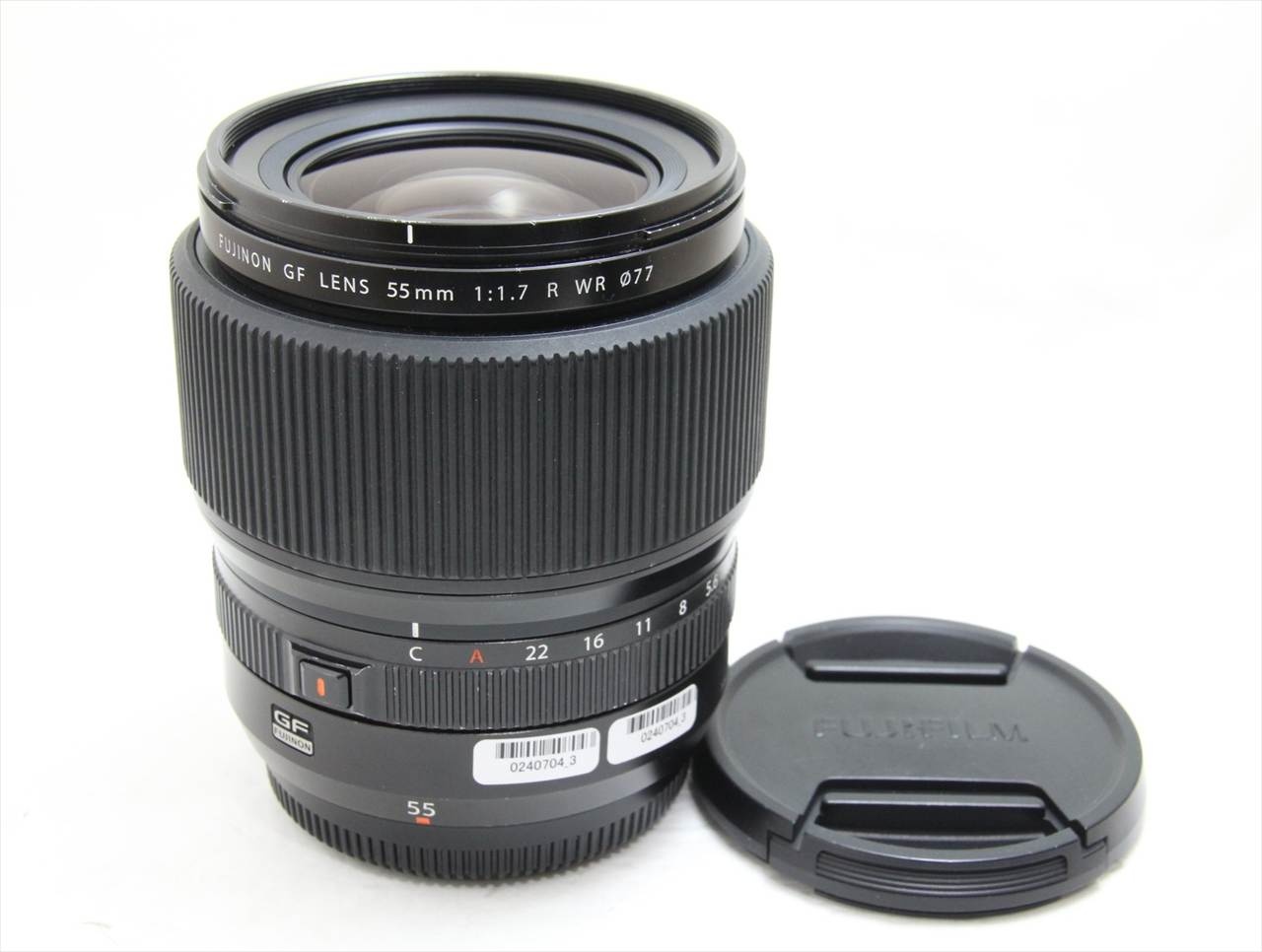 【中古】 富士フイルム(fujifilm) FUJINON GF55mmF1.7 R WR