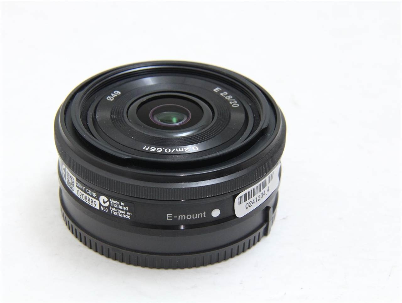 【中古】 ソニー(sony) E 20mm F2.8 SEL20F28