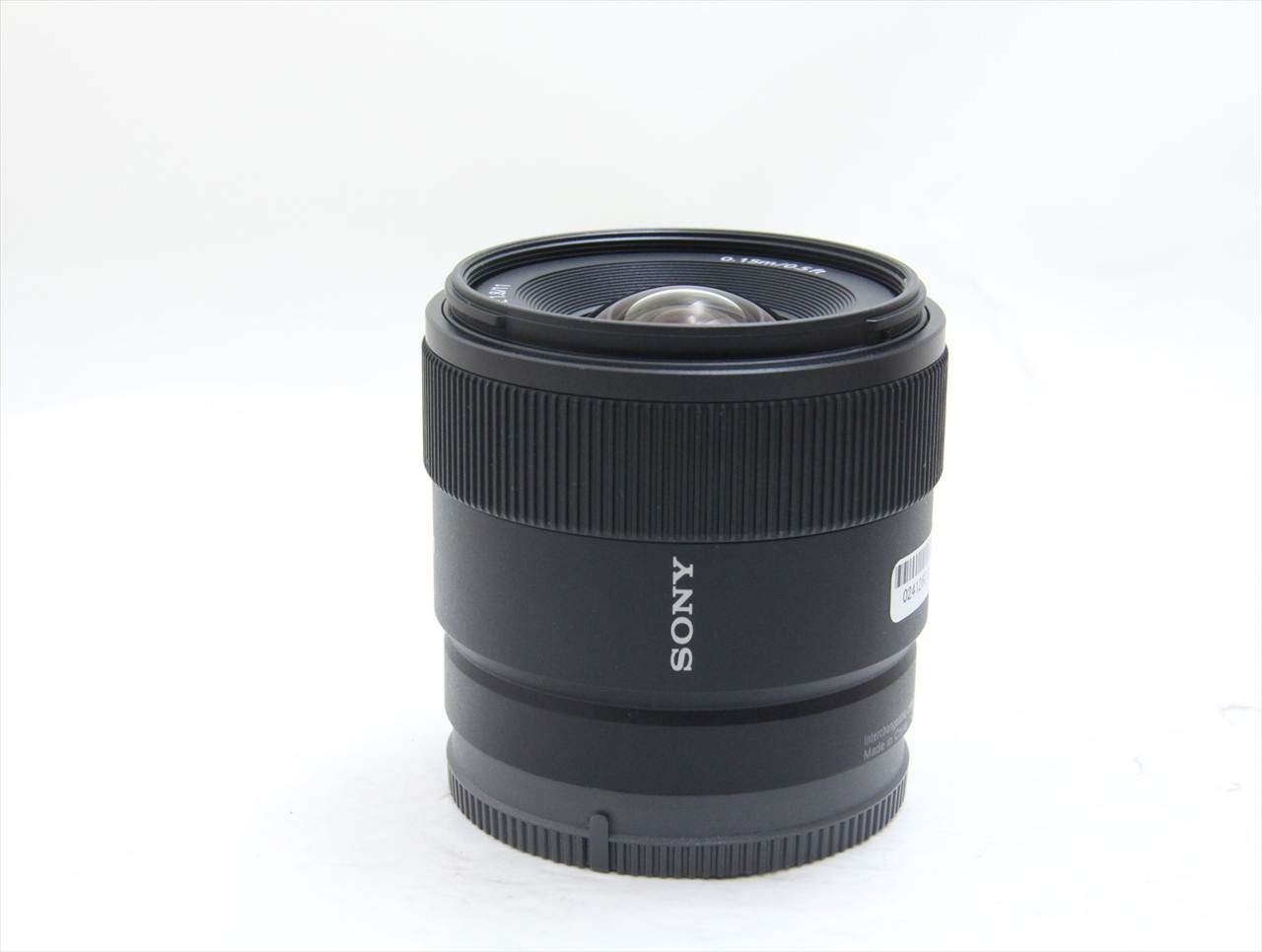 【中古】 ソニー(sony) E 11mm F1.8 SEL11F18