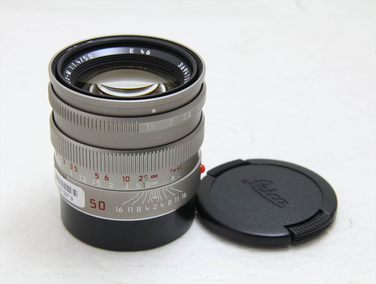 【中古】 ライカ(leica) ズミルックス 50mm F1.4 チタン フード組込