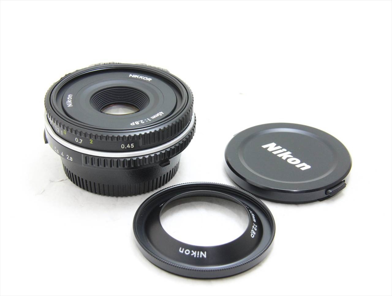 【中古】 ニコン(nikon) Ai Nikkor 45mm F2.8P ブラック