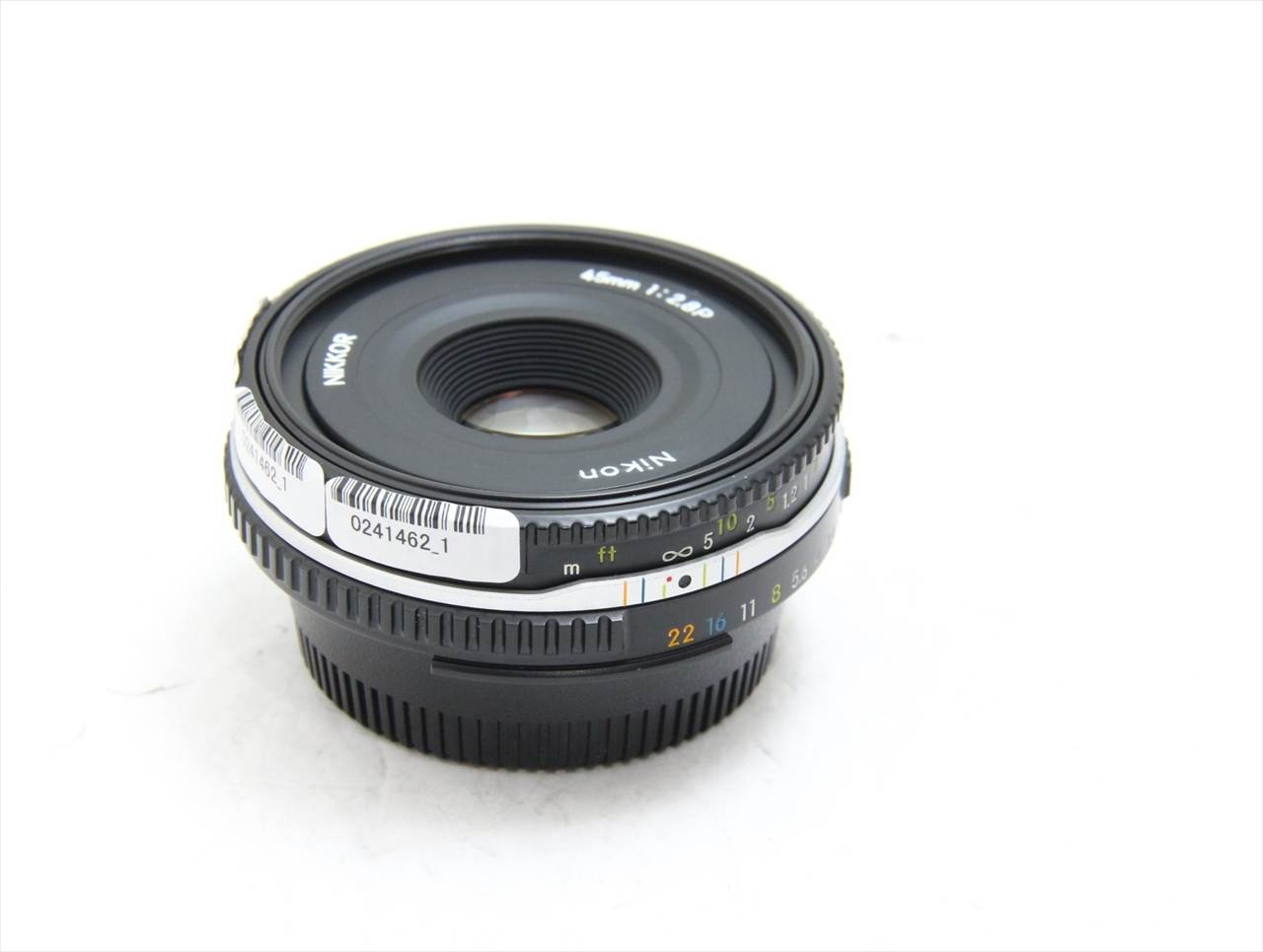 【中古】 ニコン(nikon) Ai Nikkor 45mm F2.8P ブラック