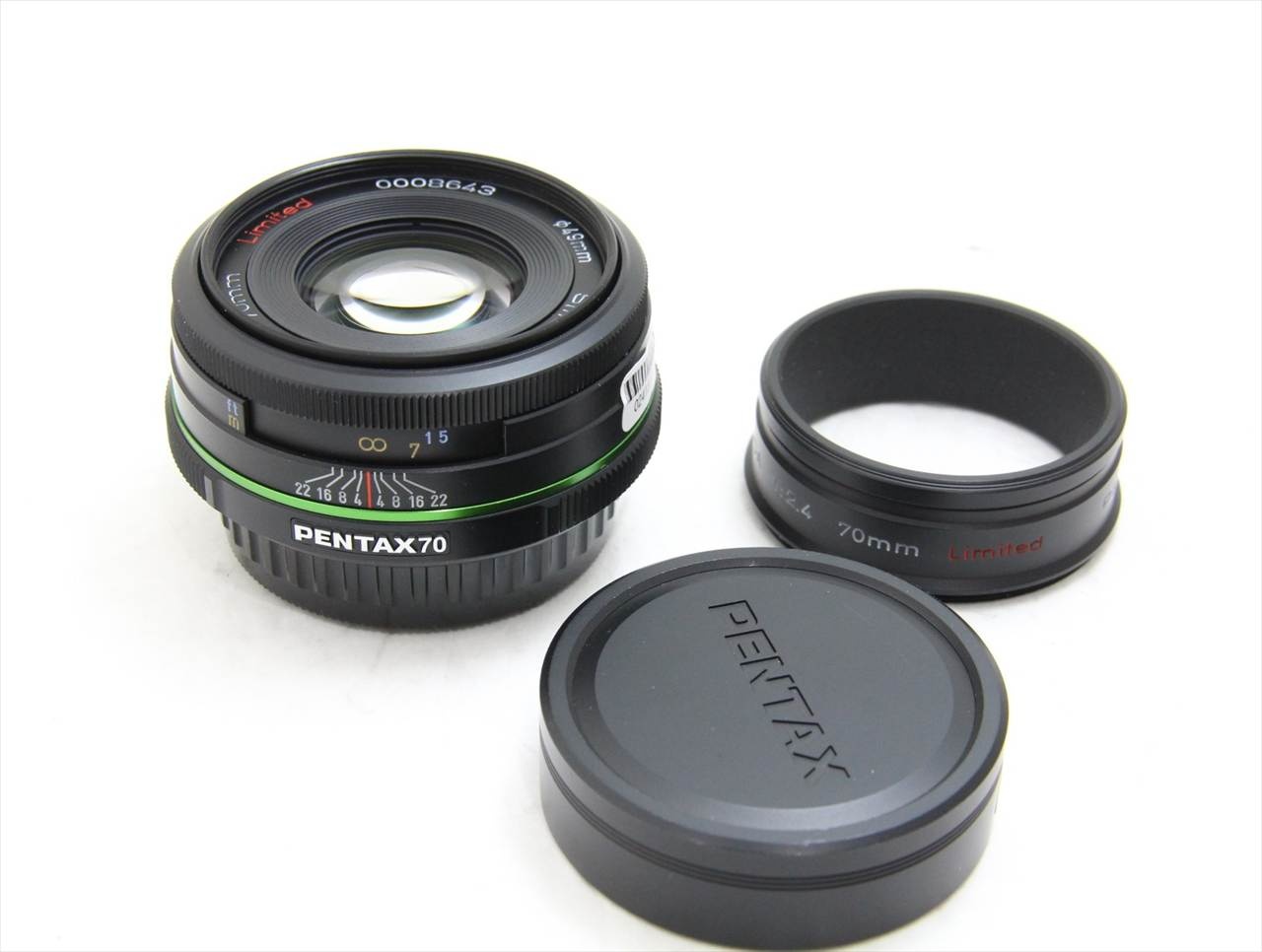 【中古】 ペンタックス(pentax) smc PENTAX-DA 70mmF2.4 Limited