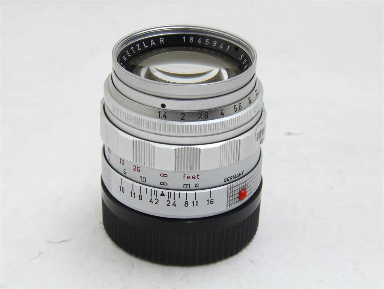 【中古】 ライカ(leica) ズミルックス M50mm F1.4 初期型