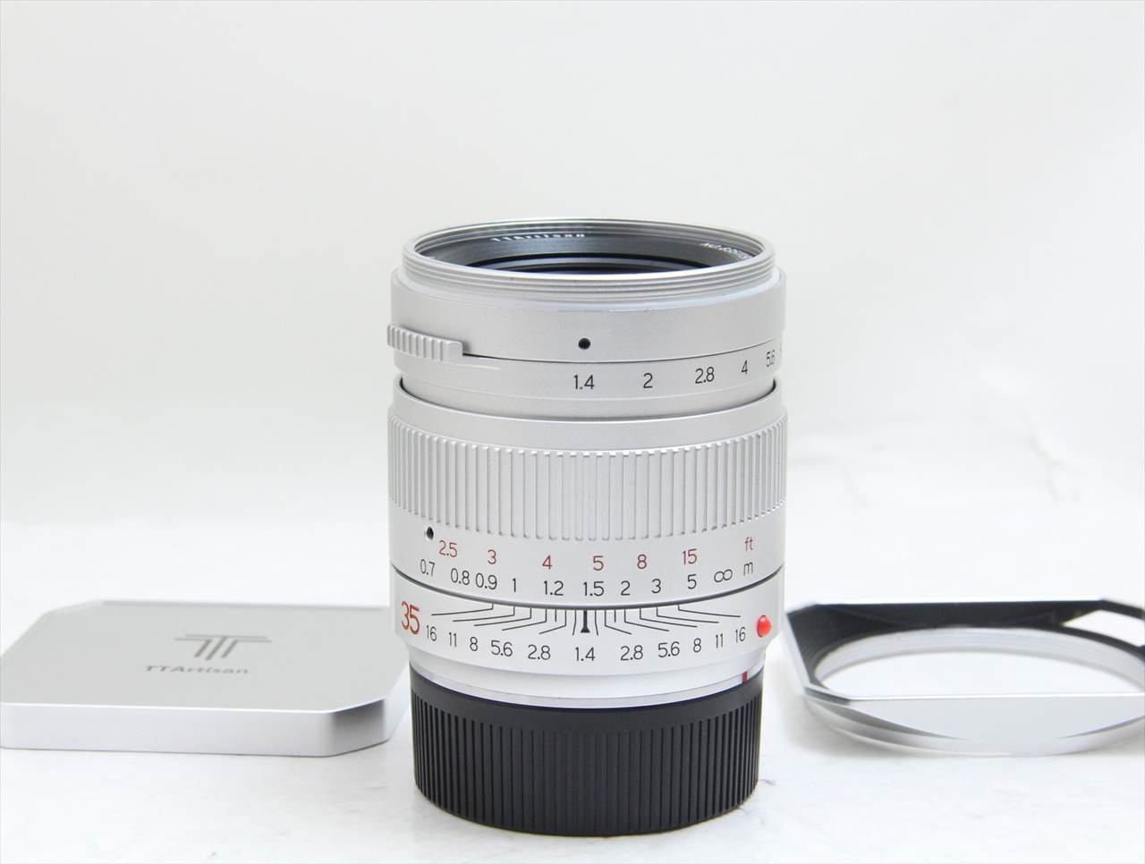 【中古】 銘匠光学 TTArtisan 35mm f/1.4 ASPH シルバー [ライカM」