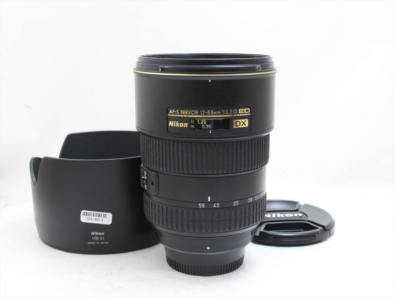 【中古】 ニコン(nikon) AF-S DX Zoom Nikkor ED 17-55mm F2.8G(IF)