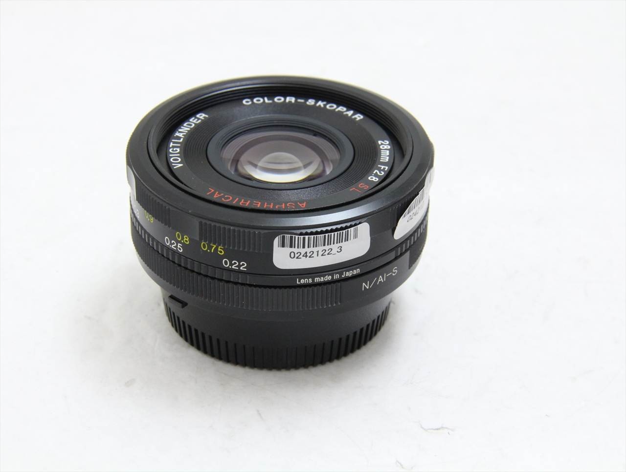 【中古】 コシナ(cosina) フォクトレンダー COLOR SKOPAR 28mm F2.8 SLII N (ニコンF)