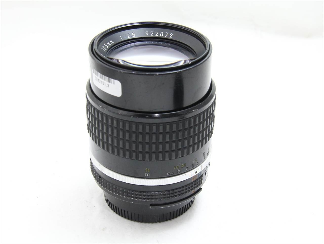 【中古】 ニコン(nikon) Ai Nikkor 105mm F2.5S