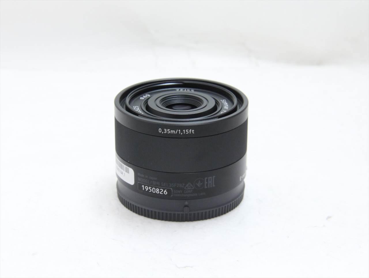 【中古】 ソニー(sony) Sonnar T* FE 35mm F2.8 ZA SEL35F28Z