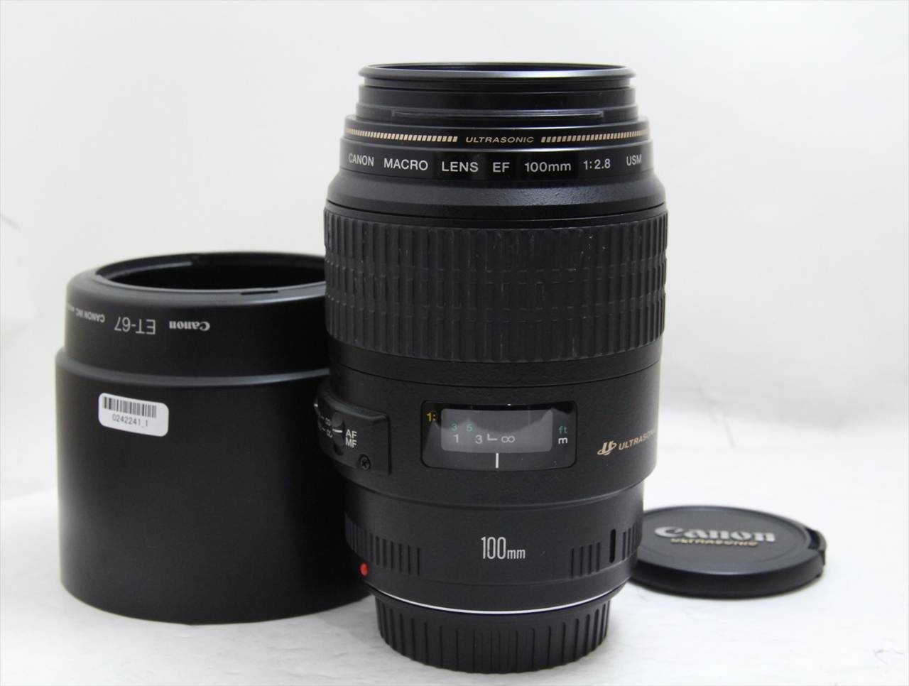 【中古】 キヤノン(canon) EF100mm F2.8 マクロ USM