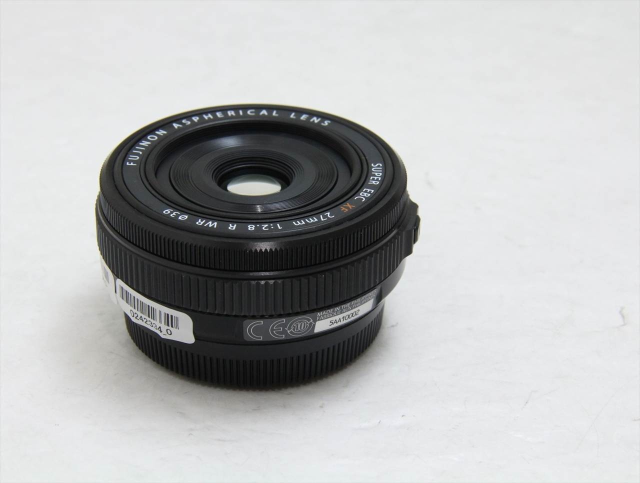 【中古】 富士フイルム(fujifilm) FUJINON XF27mmF2.8 R WR
