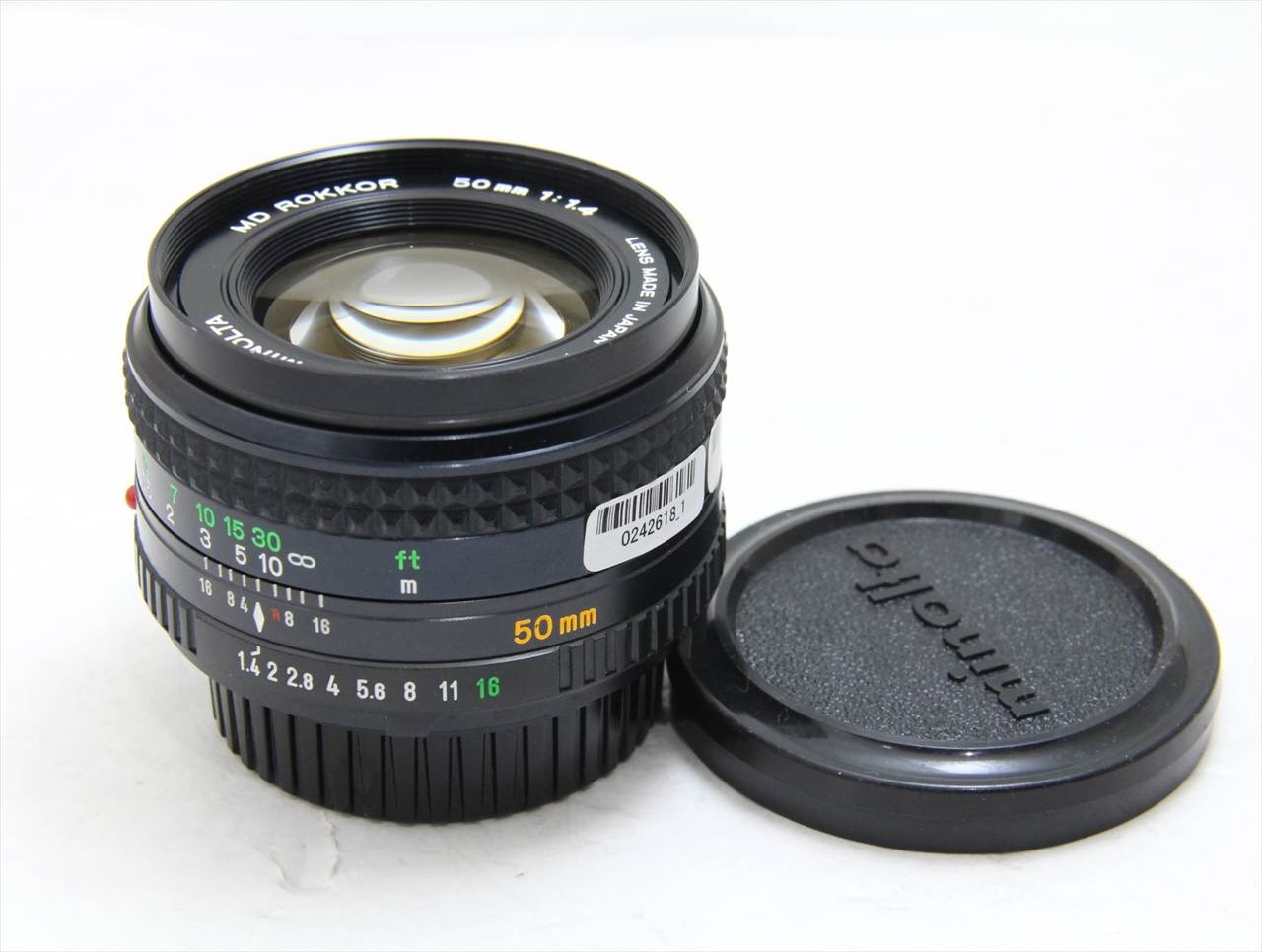 【中古】 ミノルタ(minolta) MD 50mm F1.4