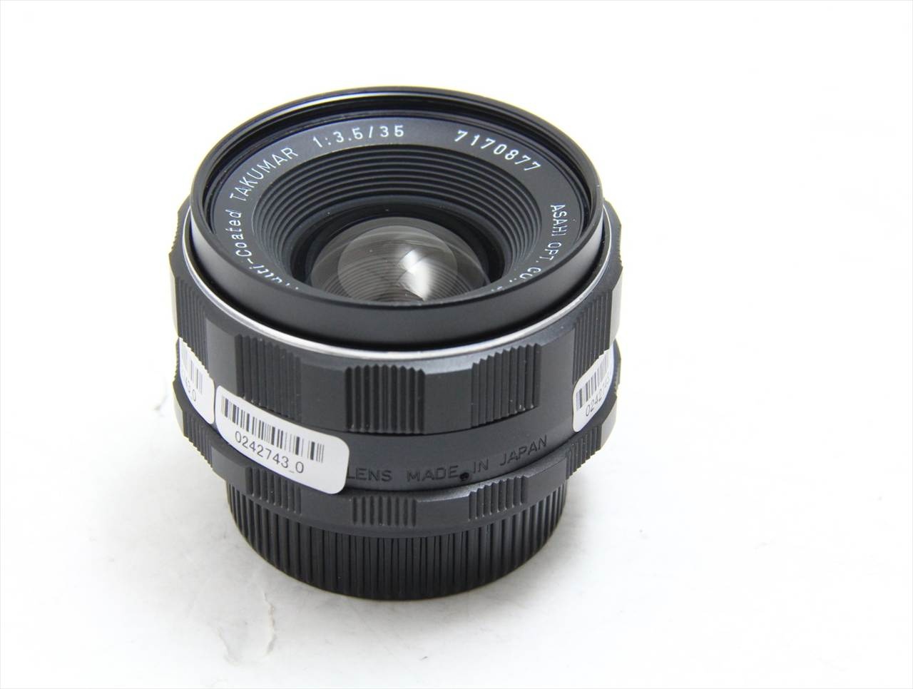 【中古】 ペンタックス(pentax) smc Takumar 35mm F3.5 M42