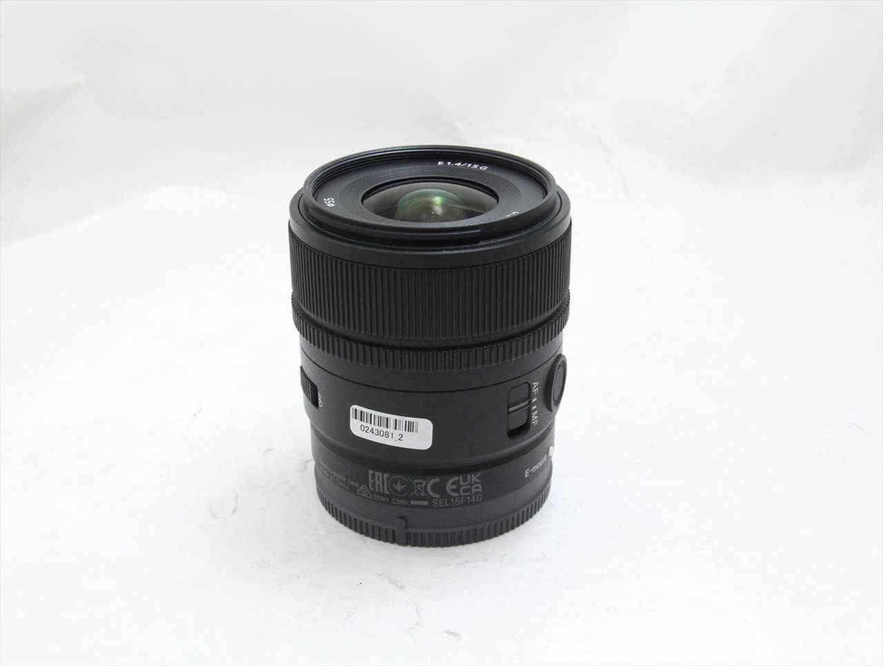 【中古】 ソニー(sony) E 15mm F1.4 G SEL15F14G