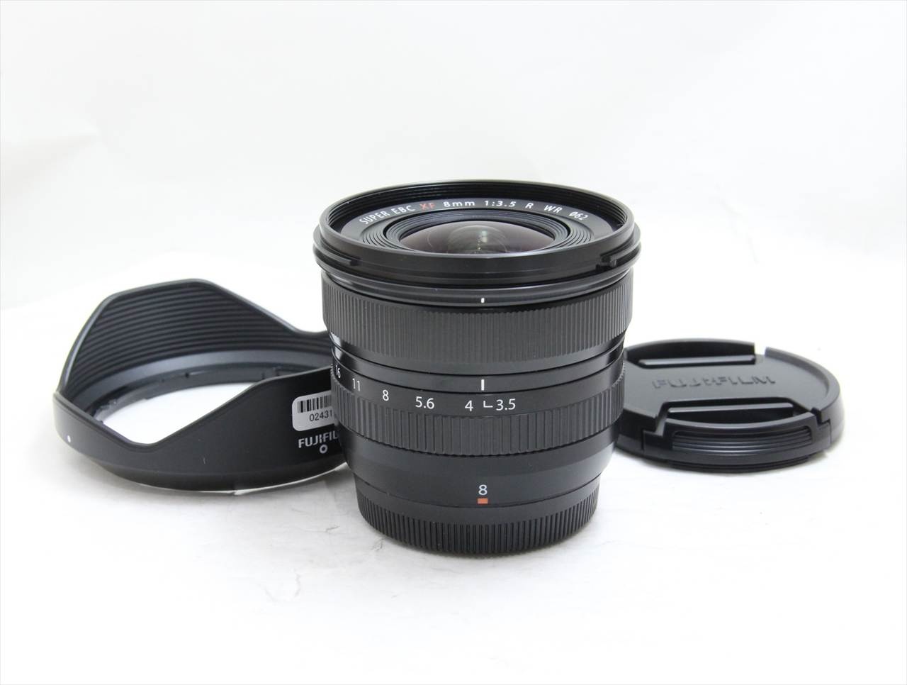 【中古】 富士フイルム(fujifilm) FUJINON XF8mmF3.5 R WR