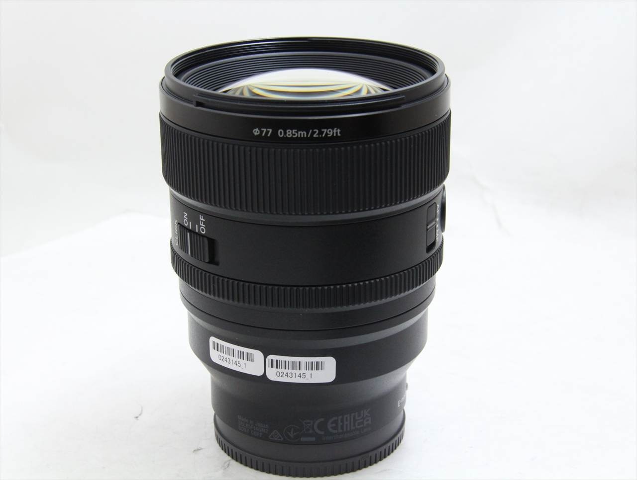 【中古】 ソニー(sony) FE 85mm F1.4 GM II SEL85F14GM2