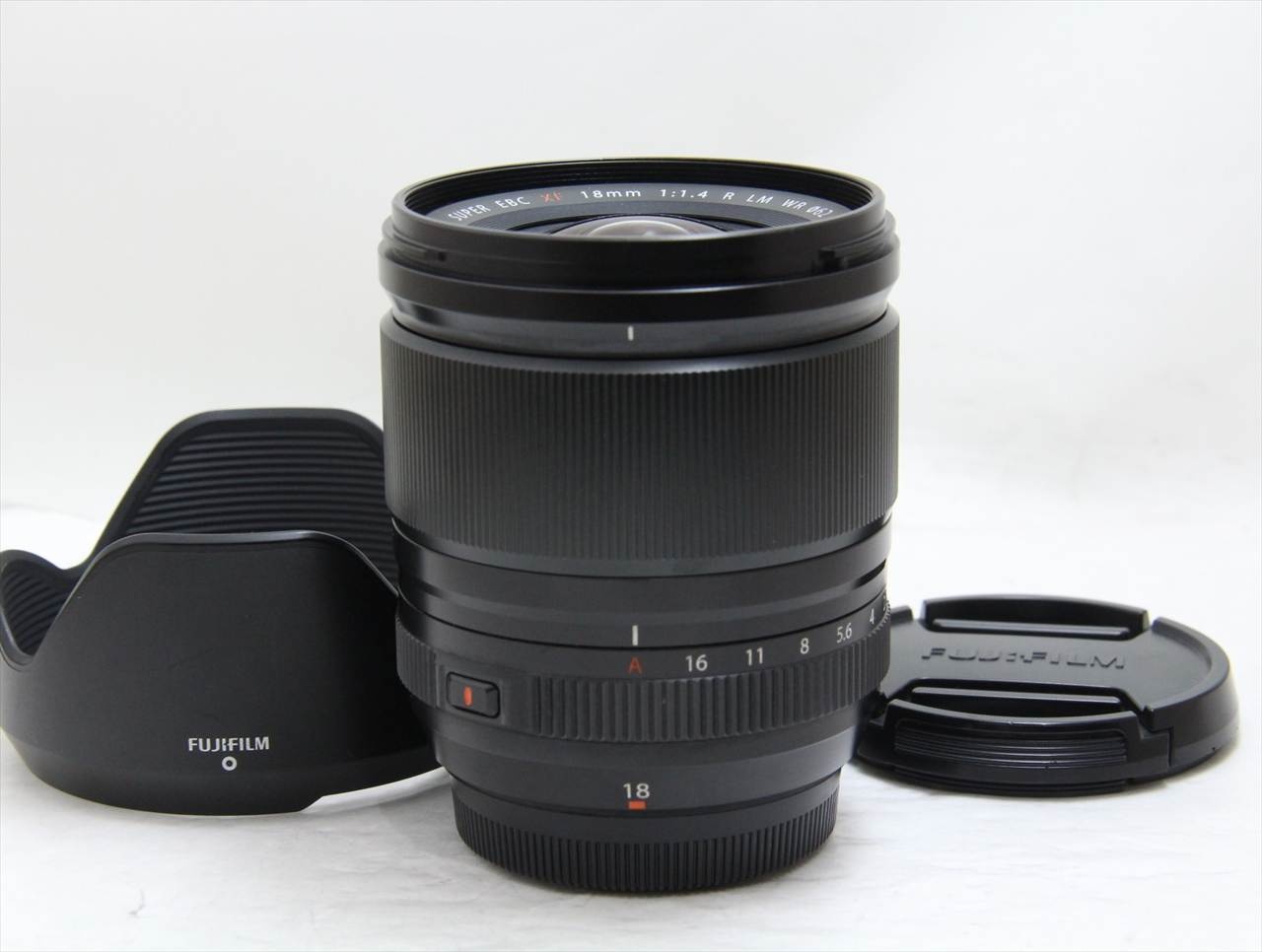 【中古】 富士フイルム(fujifilm) FUJINON XF18mmF1.4 R LM WR
