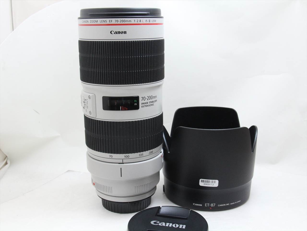 【中古】 キヤノン(canon) EF70-200mm F2.8L IS III USM