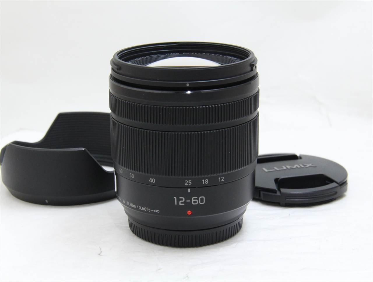 【中古】 パナソニック(panasonic) LUMIX G VARIO 12-60mm F3.5-5.6 ASPH. POWER O.I.S