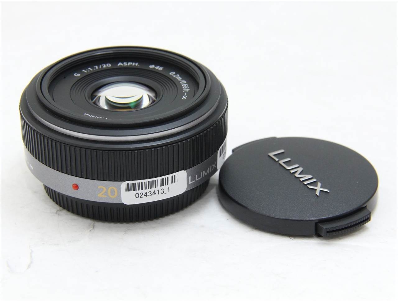 【中古】 パナソニック(panasonic) LUMIX G 20mm F1.7 ASPH. H-H020