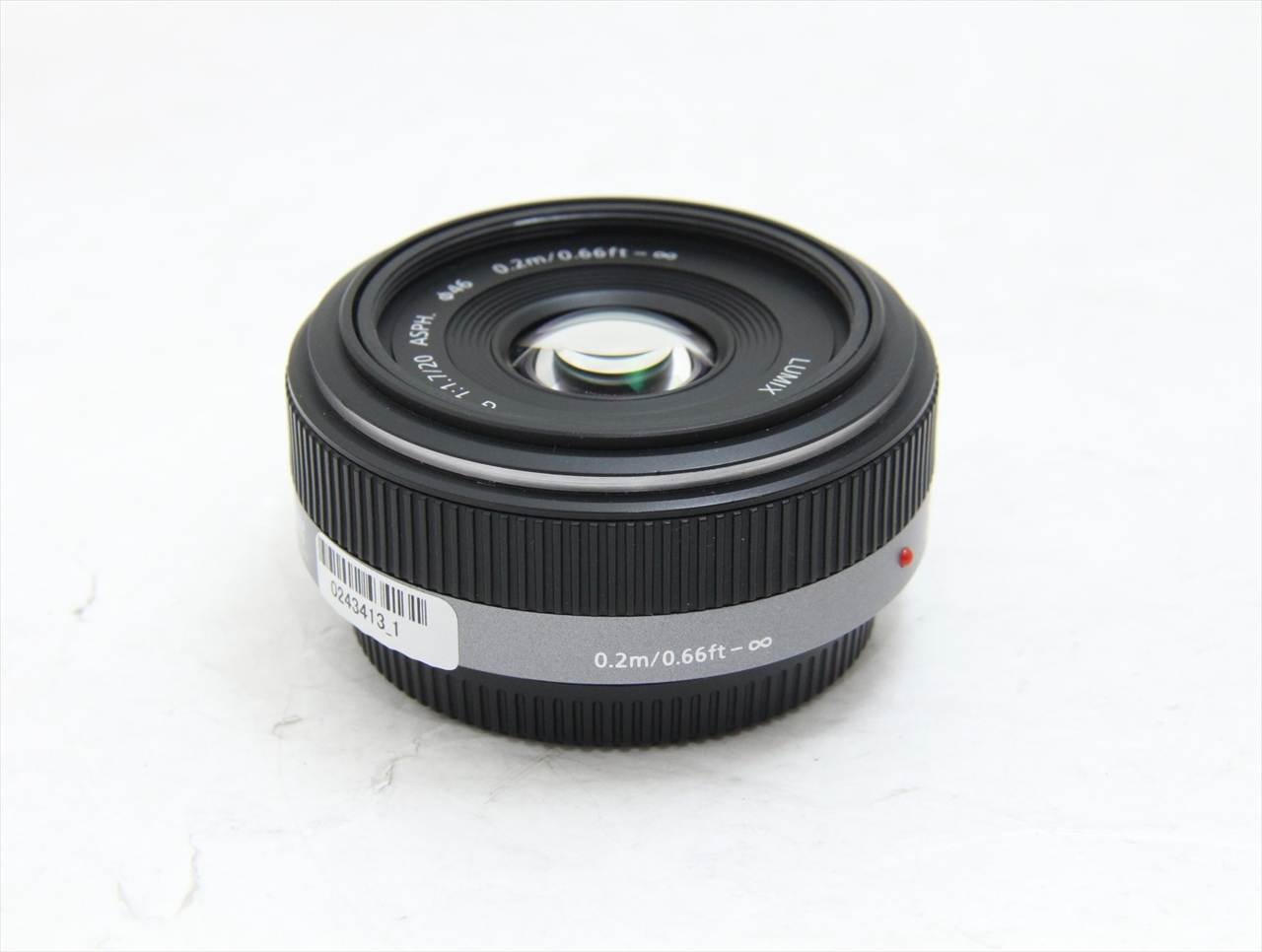 【中古】 パナソニック(panasonic) LUMIX G 20mm F1.7 ASPH. H-H020