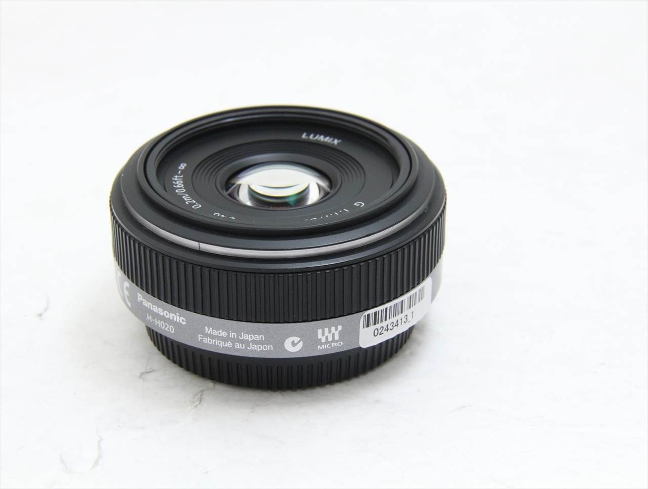 【中古】 パナソニック(panasonic) LUMIX G 20mm F1.7 ASPH. H-H020