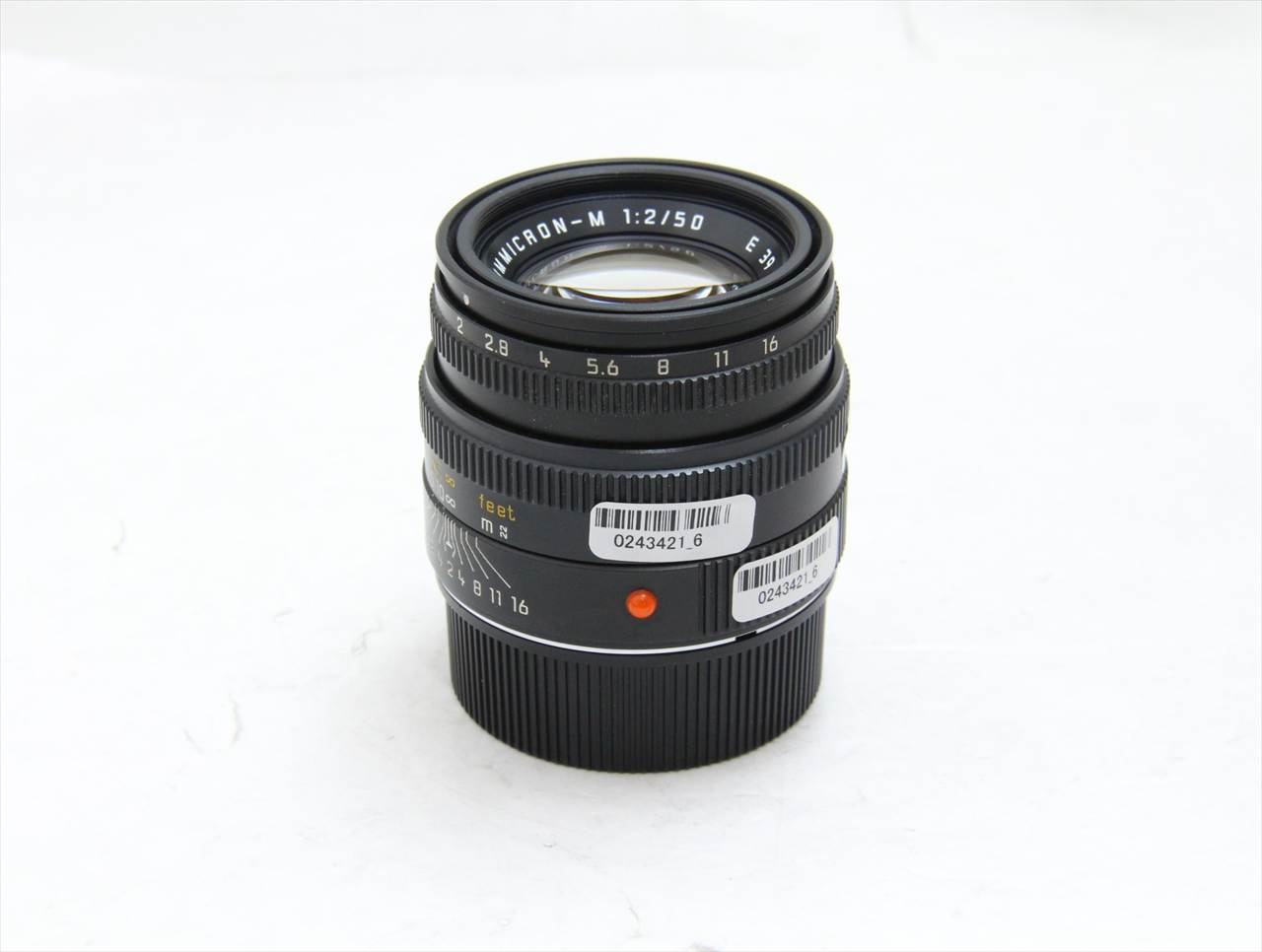 【中古】 ライカ(leica) SUMMICRON-M 50mm F/2 (6bit)