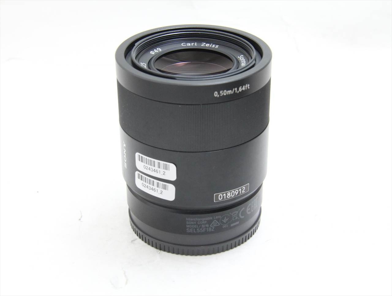 【中古】 ソニー(sony) Sonnar T* FE 55mm F1.8 ZA SEL55F18Z