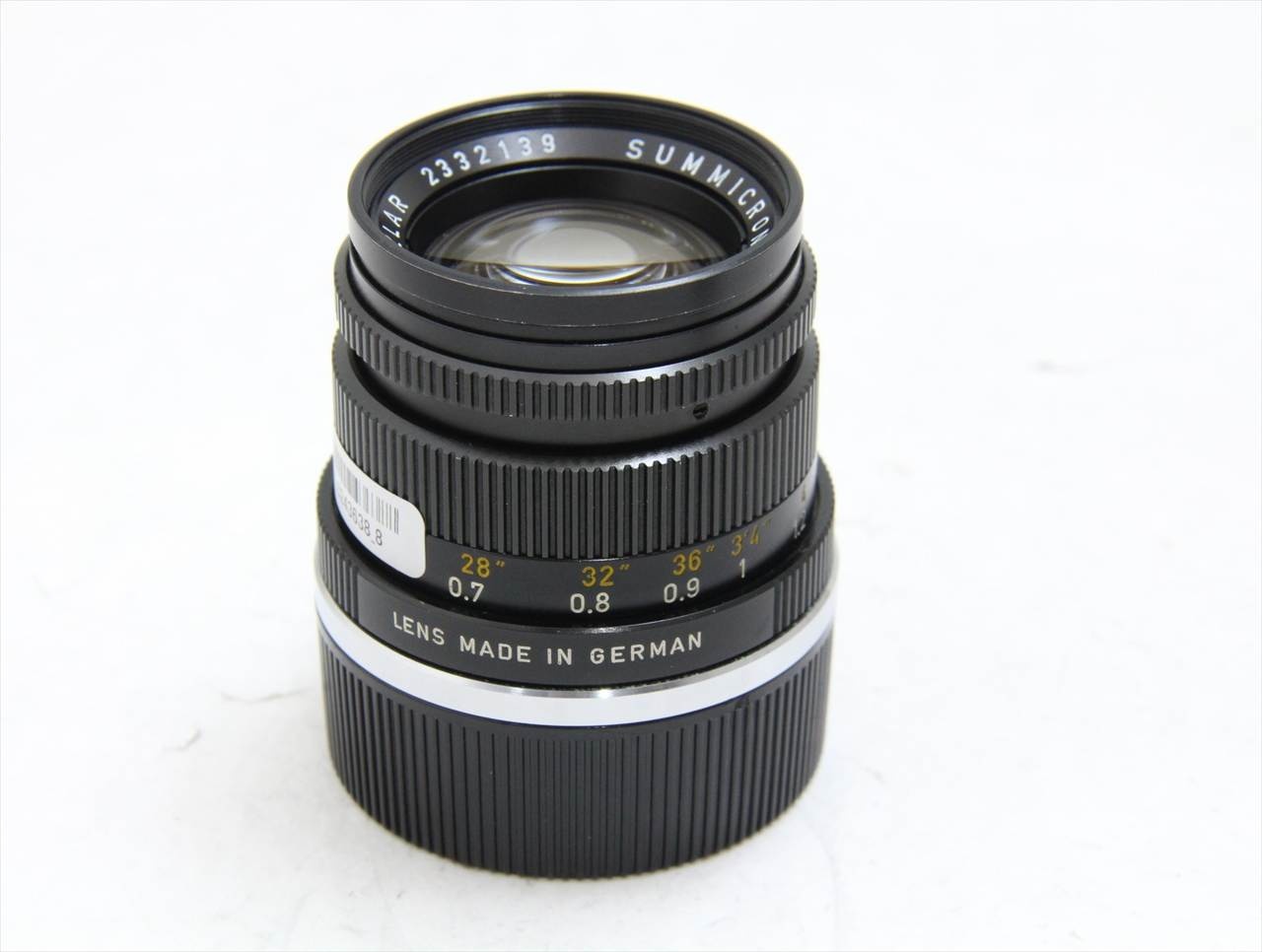 【中古】 ライカ(leica) SUMMICRON-M 50mm F/2 2nd