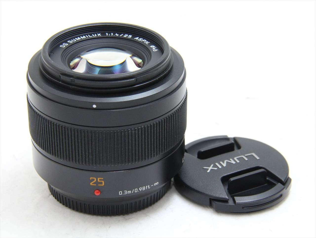 【中古】 パナソニック(panasonic) LEICA DG SUMMILUX 25mm/F1.4 II ASPH. H-XA025