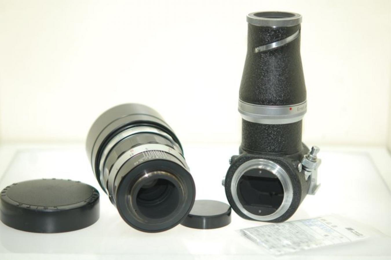 ライカ ビゾフレックス用テリート 200mm F4 OH済 【ビゾフレックスI型ミラーボックス付】