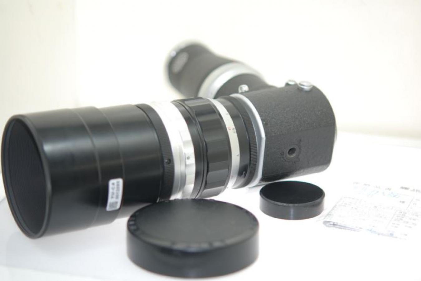 ライカ ビゾフレックス用テリート 200mm F4 OH済 【ビゾフレックスI型ミラーボックス付】