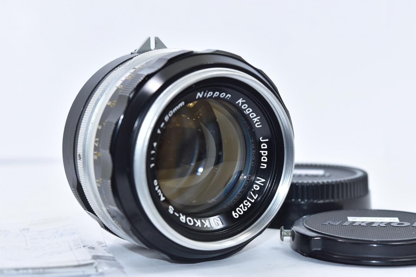 日本光学 NIKKOR-S Auto 50mm F1.4【整備済】