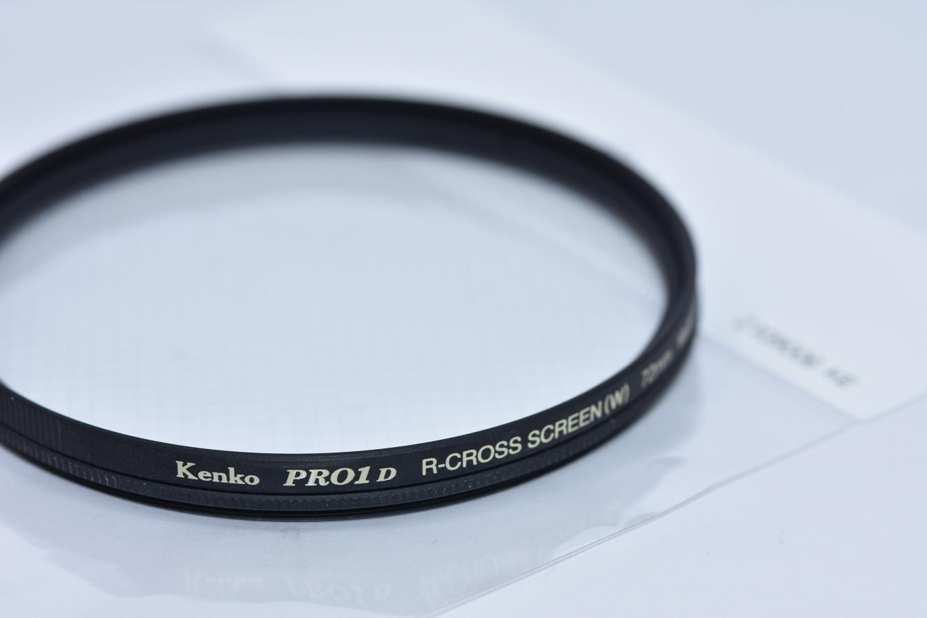 Kenko 72mm R-Cross Screen Camera Lens Filters 