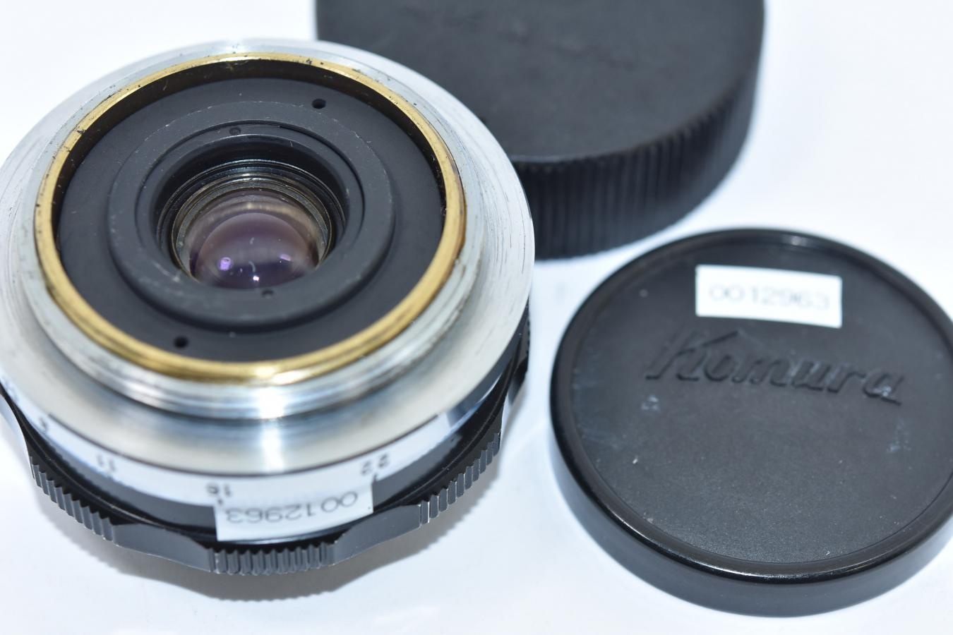 三協光機 W-KOMURA 35mm F3.5 【ライカLマウントレンズ】