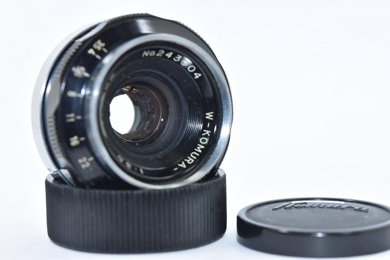 三協光機 W-KOMURA 35mm F3.5 【ライカLマウントレンズ】