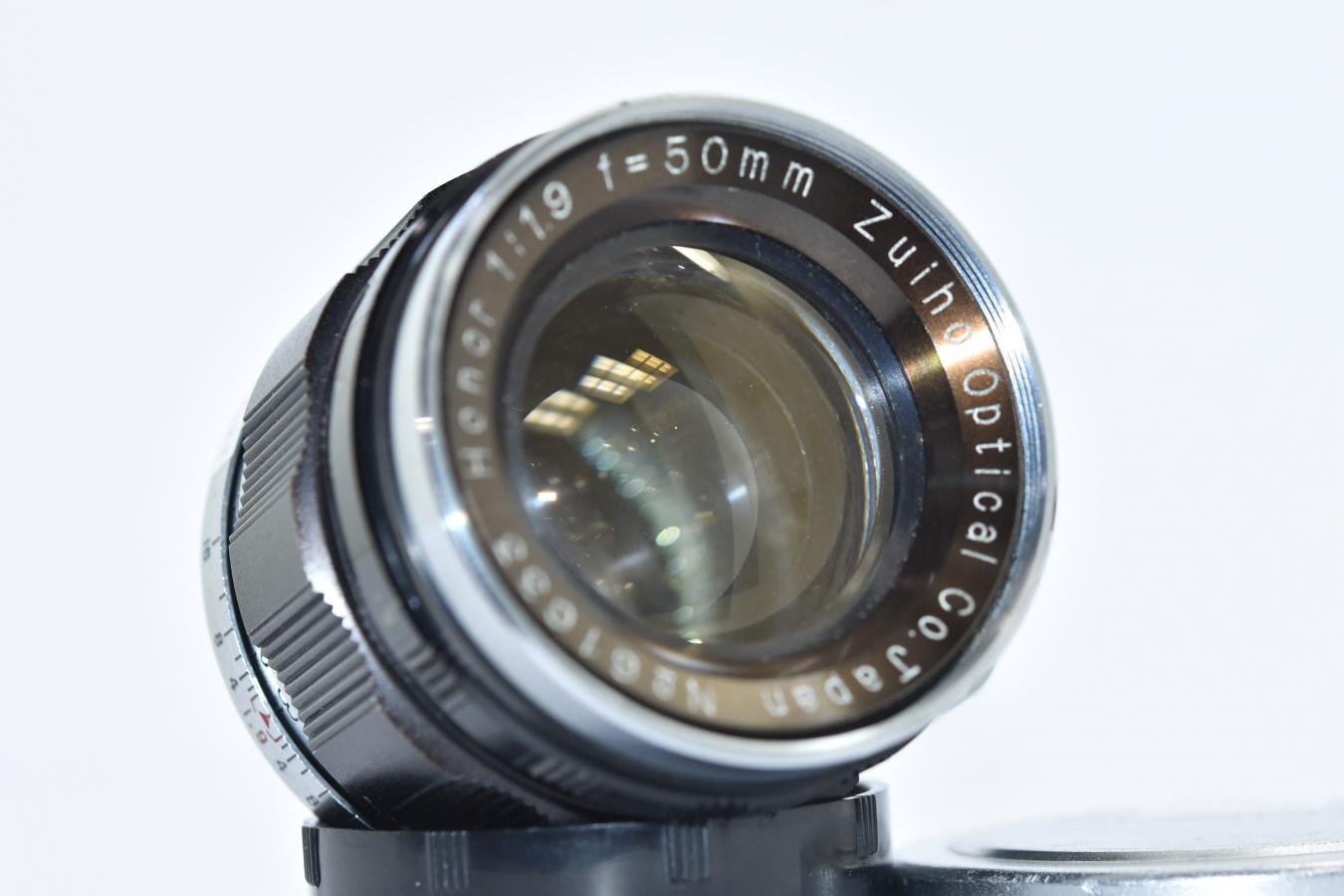 【希 少】瑞宝光学精機 Honor 50mm F1.9 【ライカLマウントレンズ】