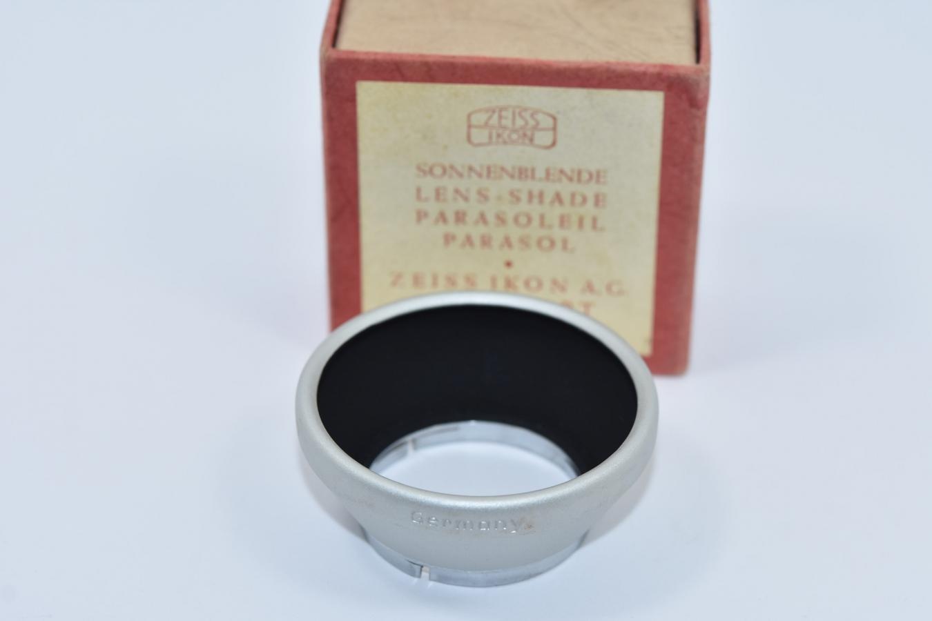 【希 少】ZEISS IKON 1110A28.5 メタルフード 元箱付 【コンタフレックス テッサー 50/2.8等用】