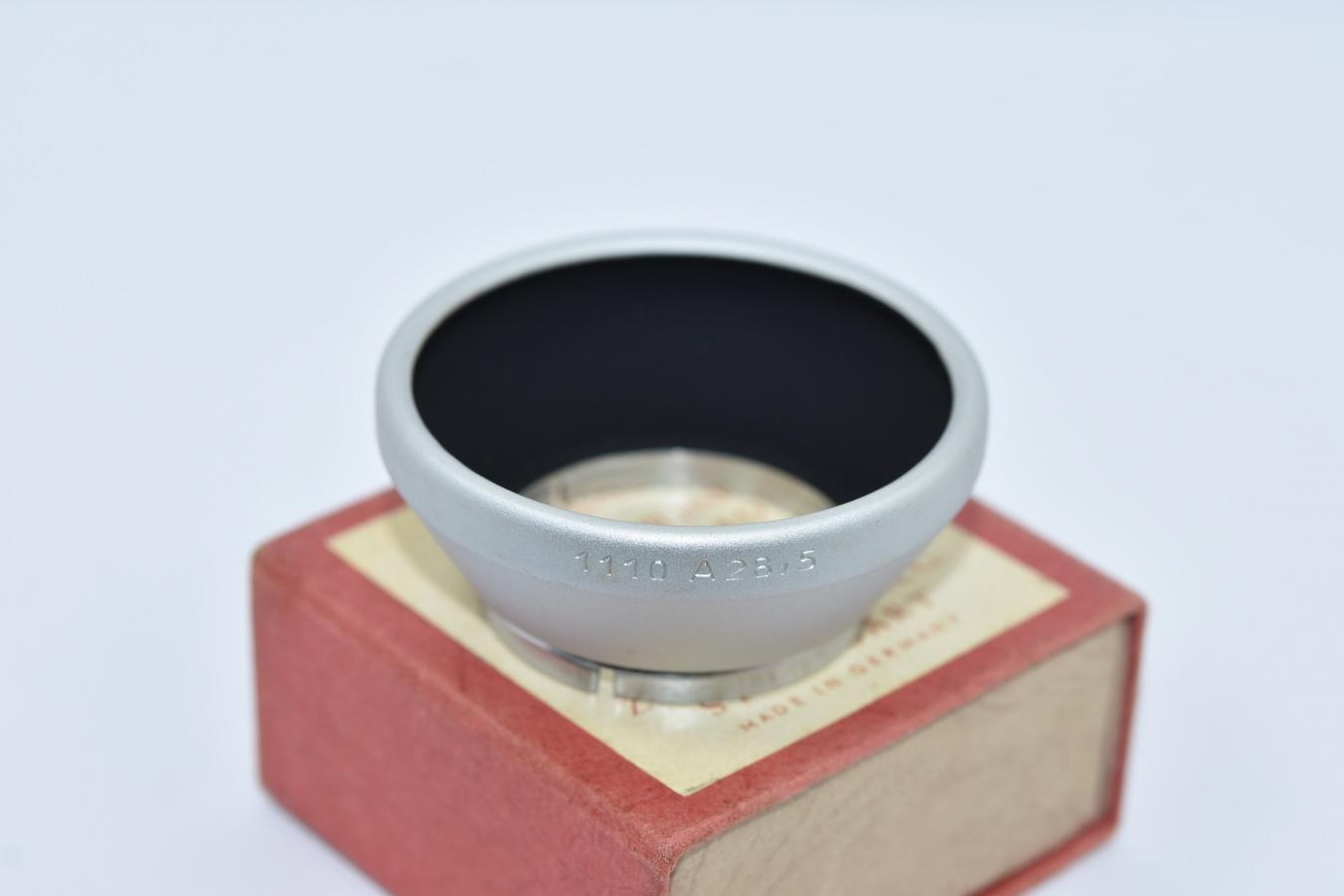 【希 少】ZEISS IKON 1110A28.5 メタルフード 元箱付 【コンタフレックス テッサー 50/2.8等用】